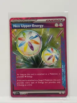 Neo Upper Energy 162/162 Ace Spec Rare Temporal Forces Pokemon Card NM - Image 1
