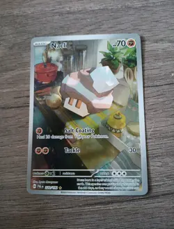 Pokemon Cards Nacli Scarlet & Violet Paldea Evolved Holo Illustration 220/193 - Image 1