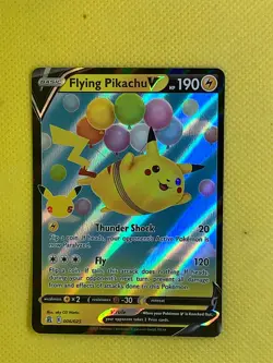 FLYING PIKACHU 6/25 Pokemon Celebrations 25th Anniversary Holo Card - Image 1