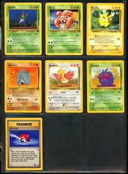 1999 Pokemon JUNGLE & FOSSIL Set COMPLETE Unlimited Edition COMMON Cards Lot NM+ - Image 4