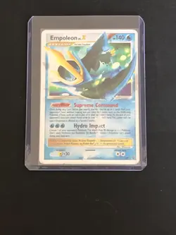 Empoleon LV.X - DP11 - Pokemon Diamond & Pearl Promo Ultra Rare Card DMG - Image 1