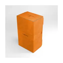 GameGenic Card Storage 200+ Stronghold - Orange New - Image 1