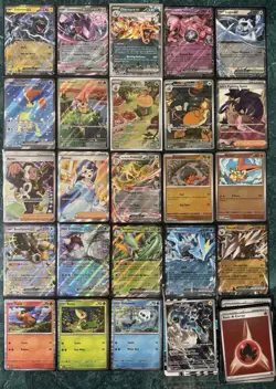 POKEMON LUGIA CHARIZARD TEAM ROCKET’S MEWTWO EX ILLUSTRATION RARE 25 CARD LOT !! - Image 1