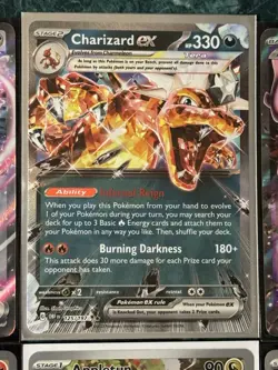 POKEMON LUGIA CHARIZARD TEAM ROCKET’S MEWTWO EX ILLUSTRATION RARE 25 CARD LOT !! - Image 2