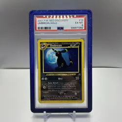 2001 Pokemon Neo Discovery #13 Umbreon - HOLO PSA 6 - Image 1