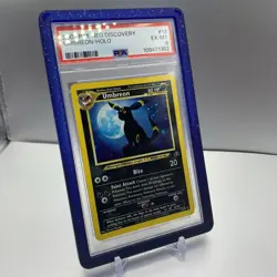 2001 Pokemon Neo Discovery #13 Umbreon - HOLO PSA 6 - Image 2