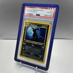 2001 Pokemon Neo Discovery #13 Umbreon - HOLO PSA 6 - Image 3