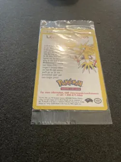 Zapdos - Wizards Black Star Promo # 23 - Sealed Legendary Birds Pokemon Promo - Image 2
