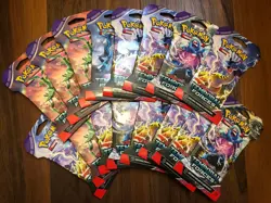 Pokemon TCG Temporal Forces Sleeved Booster Packs, Set of 16 Packs - Image 1