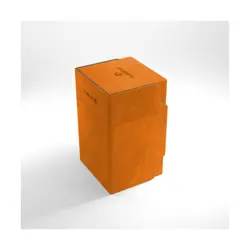 GameGenic Card Storage 100+ Watchtower - Orange New - Image 1