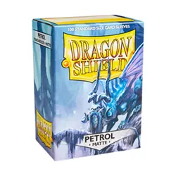 Arcane Tinmen Card Protection Standard Sleeves - Matte Petrol (100) SW (New) - Image 1