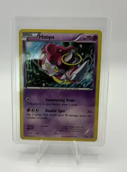 Hoopa XY90 XY BREAKthrough Black Star Promo Cosmos Holo Rare Pokemon TCG NM - Image 1