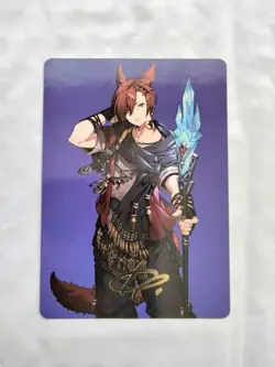 51 G'raha Tia, Scion Reborn Gold Stamped Final Fantasy Art Series MTG Card FIN - Image 1
