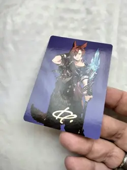 51 G'raha Tia, Scion Reborn Gold Stamped Final Fantasy Art Series MTG Card FIN - Image 2