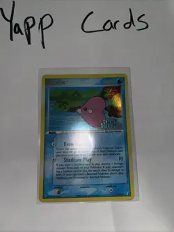 Pokemon TCG Luvdisc EX Crystal Guardians Holo Card 7/100 Condition - Image 1