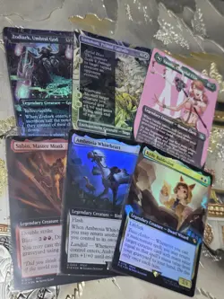 MTG Magic the Gathering Final Fantasy Lot Of 6 English Cards Regular Foil A02 - Image 1