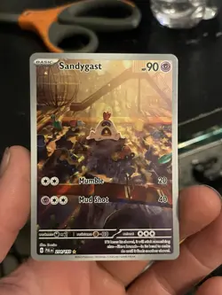 Sandygast 214/193 Illustration Rare Paldea Evolved Pokemon Card NM - Image 3