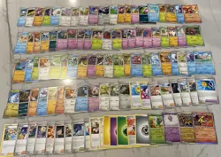 Pokemon Cards Lot. 100+ Card Lot! Lot #736 Holo/ReversHolos Included.Bulk Lot - Image 1