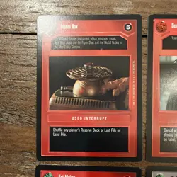 Lot of 15 Star Wars Customizable Card Game TCG 1995 Cards Lot SWCCG Rebel Darth - Image 3