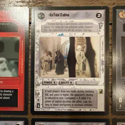 Lot of 15 Star Wars Customizable Card Game TCG 1995 Cards Lot SWCCG Rebel Darth - Image 5