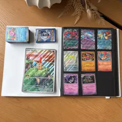 Pokemon 150+ Card Lot Black Bolt & White Flare Ex, Halo, Master/Pokeball, Base - Image 1
