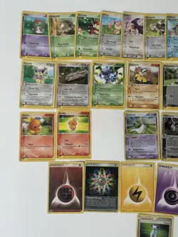 Lot Of 33 EX Ruby Sapphire Pokemon Cards Incomplete Set Two Holos Heavy Play/dmg - Image 3