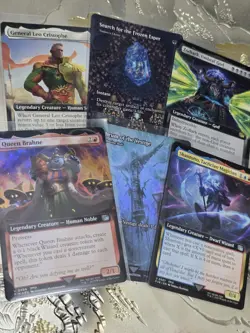 MTG Magic the Gathering Final Fantasy Lot Of 6 English Cards Regular Foil A03 - Image 1