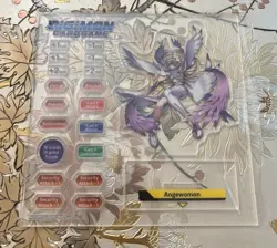 Digimon Card Game Angewomon Acrylic Stand From The Gift Box 2023 New Sealed - Image 1