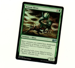 Venom Sliver M15 Uncommon Magic The Gathering Single Trading Card LP - Image 1
