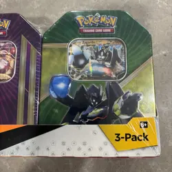 Pokemon Collectible Trading Card Tins Three Pack Factory, Sealed New - Image 5