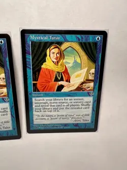 MTG Mystical Tutor Mirage Magic the Gathering X2 NM - Image 3