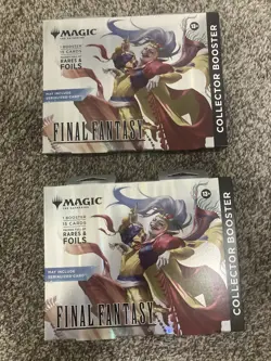 Magic The Gathering Final Fantasy Collector Booster Omega (2) - Image 1