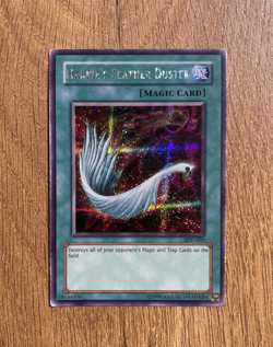 Harpie's Feather Duster | SDD-003 | Prismatic Secret Rare | YuGiOh Card | MP - Image 3
