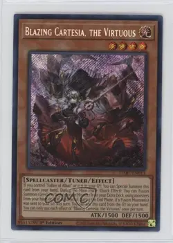 Blazing Cartesia the Virtuous SE 1st Ed. YuGiOh Darkwing Blast #DABL-EN011 11n6 - Image 1