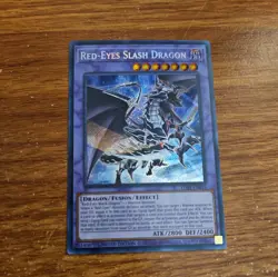 Yu-Gi-Oh! Red-Eyes Slash Dragon LDS1-EN014 Secret Rare Limited Edition NM - Image 1