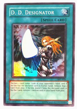 Yugioh D.D. Designator - Super Rare - IOC-039 - Used - Ultd.Ed. - Image 1