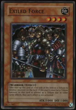 Yu-Gi-Oh! - Exiled Force Legacy of Darkness 2003 LOD-023 Super Rare Unlimited - Image 1