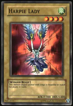 Yu-Gi-Oh! - Metal Raiders Harpie Lady 2002 MRD-008 Common Unlimited - Image 1