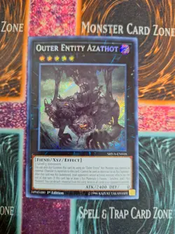 Yu-Gi-Oh! Outer Entity Azathot SHVA-EN018 Secret Rare 1st Edition Near Mint - Image 1