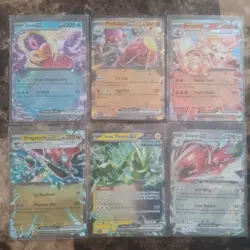 Pokemon TCG Holo Double Rare EX 5 Card Lot NM Near Mint - Image 1