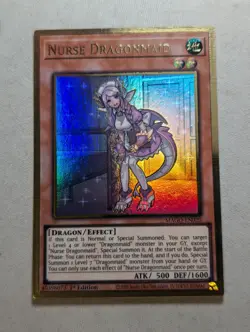 Nurse Dragonmaid MAGO-EN020 Gold Rare 1st Edition - Image 1