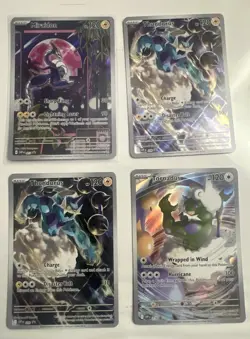 Pokemon TCG Cards promo Lot of 4 Full Art NM Holo Cards - Image 1