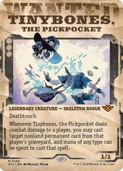 NM Foil M - Tinybones, the Pickpocket (Showcase): Outlaws of Thunder Junction - Image 1