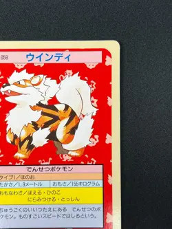 [NM] Arcanine Topsun Green Back 059 Pokemon Card Japanese 1995 10A8 - Image 5