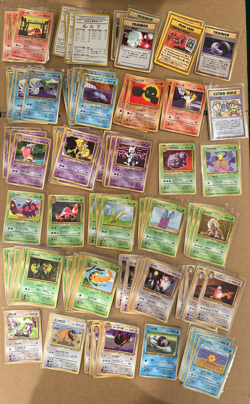 1998 Pokemon Japanese Vending Series 3 & 1 115 Card Lot Mewtwo Growlithe READ - Image 1