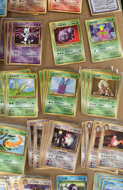 1998 Pokemon Japanese Vending Series 3 & 1 115 Card Lot Mewtwo Growlithe READ - Image 4