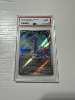 PSA 10 Misty's Lapras Art Rare AR 072/063 Heat Wave Arena SV9a Pokemon Card 2025 - Image 1