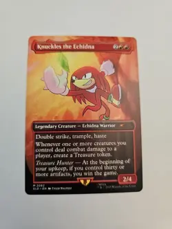 Knuckles the Echidna Secret Lair Drop regular - Image 1