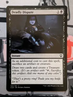 Deadly Dispute (Regular) Commander Legends: Battle For Baldur's Gate - NM #124 - Image 1