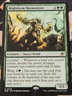 Mightform Harmonizer *Rare* Magic MTG x1 Edge of Eternities NM - Image 1